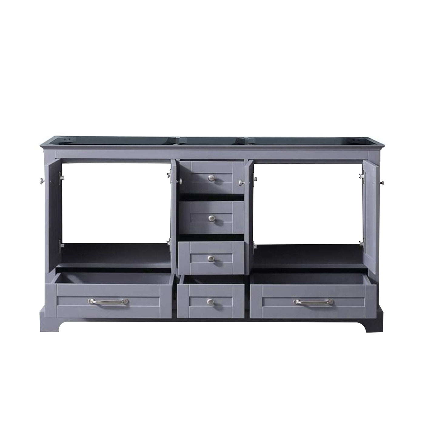 Dukes 60" Dark Grey Vanity Cabinet Only - LD342260DB00000