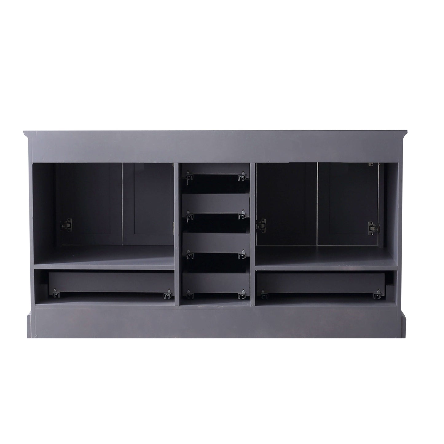 Dukes 60" Dark Grey Vanity Cabinet Only - LD342260DB00000