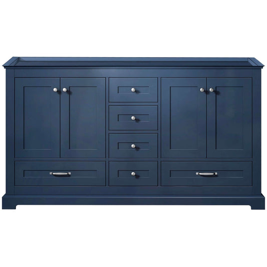 Dukes 60" Navy Blue Vanity Cabinet Only - LD342260DE00000