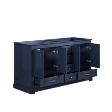 Load image into Gallery viewer, Dukes 60&quot; Navy Blue Vanity Cabinet Only - LD342260DE00000