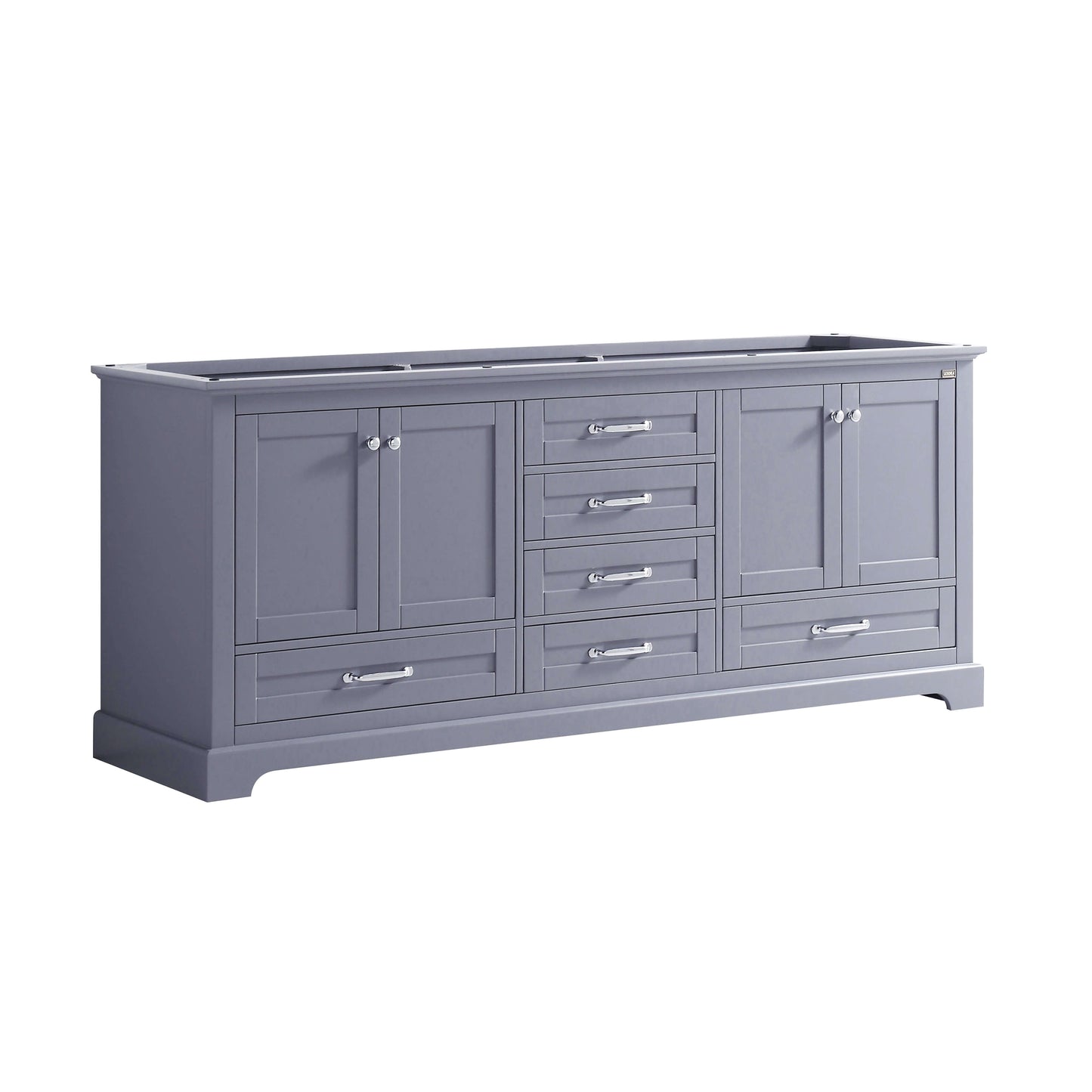 Dukes 80" Dark Grey Vanity Cabinet Only - LD342280DB00000