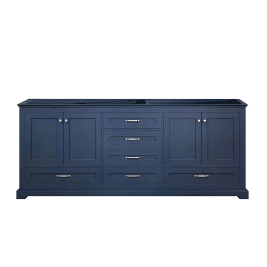 Dukes 80" Navy Blue Vanity Cabinet Only - LD342280DE00000