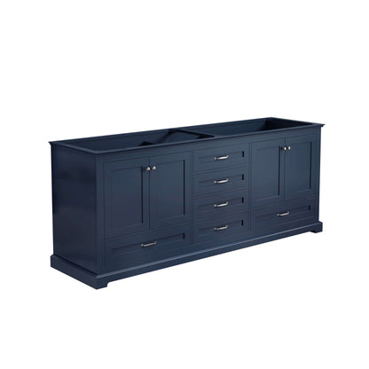 Dukes 80" Navy Blue Vanity Cabinet Only - LD342280DE00000