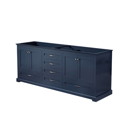 Dukes 80" Navy Blue Vanity Cabinet Only - LD342280DE00000