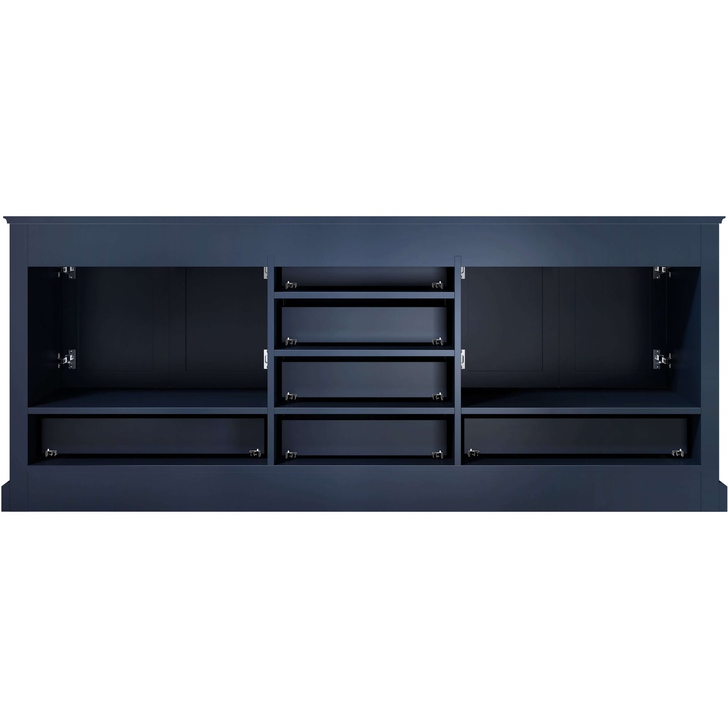 Dukes 80" Navy Blue Vanity Cabinet Only - LD342280DE00000