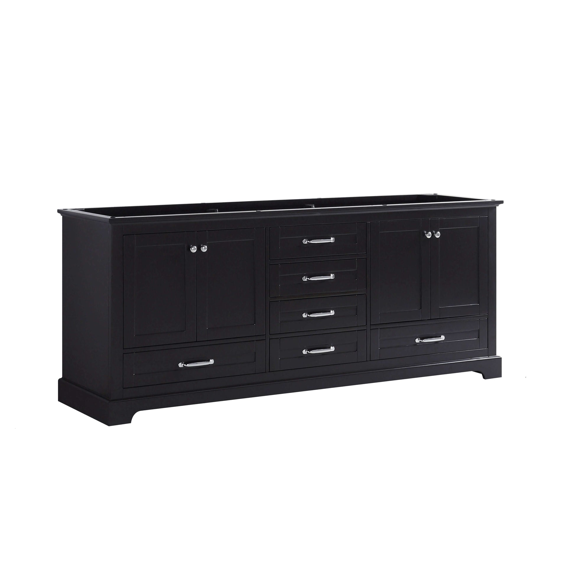 Dukes 80" Espresso Vanity Cabinet Only - LD342280DG00000