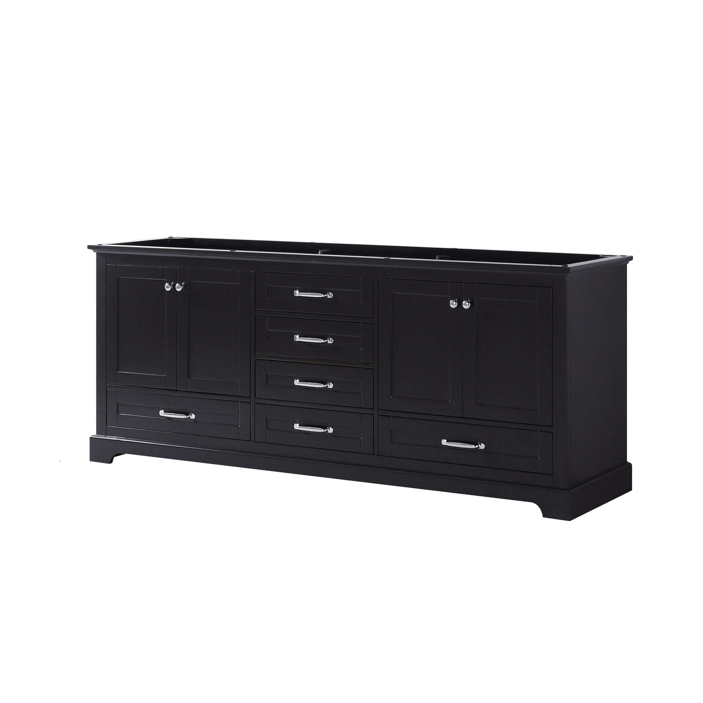 Dukes 80" Espresso Vanity Cabinet Only - LD342280DG00000