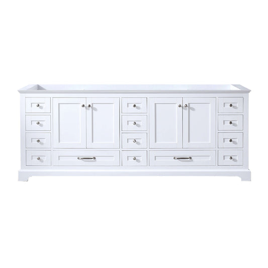 Dukes 84" White Vanity Cabinet Only - LD342284DA00000