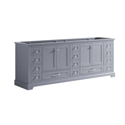 Dukes 84" Dark Grey Vanity Cabinet Only - LD342284DB00000