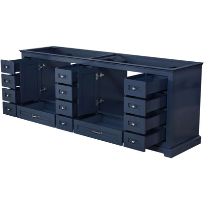 Dukes 84" Navy Blue Vanity Cabinet Only - LD342284DE00000