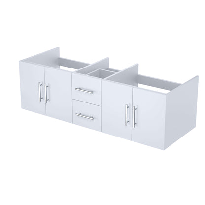 Geneva 60" Glossy White Vanity Cabinet Only - LG192260DM00000