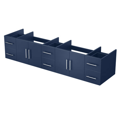 Geneva 84" Navy Blue Vanity Cabinet Only - LG192284DE00000