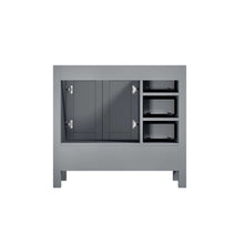 Load image into Gallery viewer, Jacques 36&quot; Distressed Grey Vanity Cabinet Only - Right Version - LJ342236SD00000R