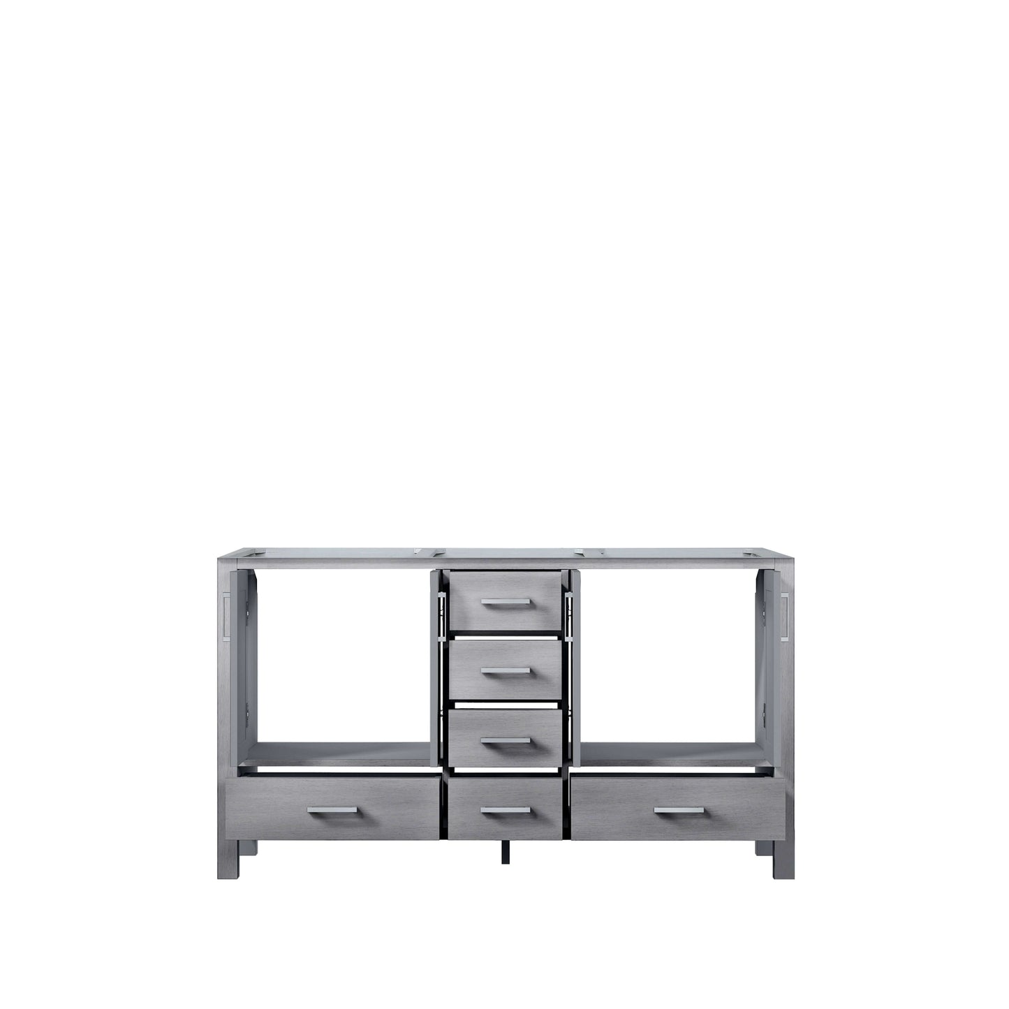 Jacques 60" Distressed Grey Vanity Cabinet Only - LJ342260DD00000