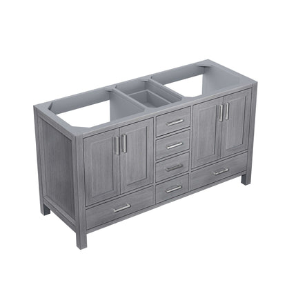 Jacques 60" Distressed Grey Vanity Cabinet Only - LJ342260DD00000