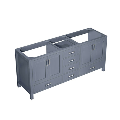 Jacques 72" Dark Grey Vanity Cabinet Only - LJ342272DB00000