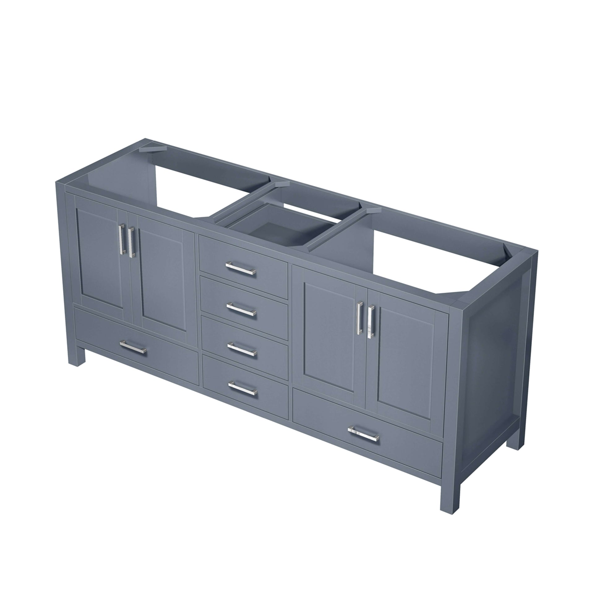 Jacques 72" Dark Grey Vanity Cabinet Only - LJ342272DB00000