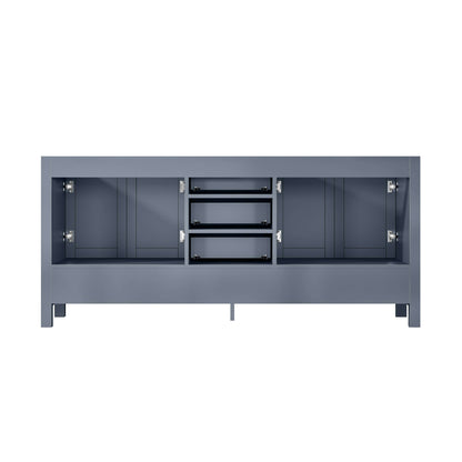 Jacques 72" Dark Grey Vanity Cabinet Only - LJ342272DB00000