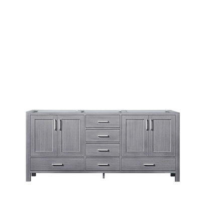 Jacques 72" Distressed Grey Vanity Cabinet Only - LJ342272DD00000