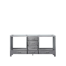 Load image into Gallery viewer, Jacques 72&quot; Distressed Grey Vanity Cabinet Only - LJ342272DD00000