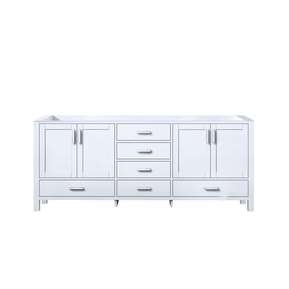 Jacques 80" White Vanity Cabinet Only - LJ342280DA00000