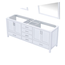 Load image into Gallery viewer, Jacques 80&quot; White Double Vanity, no Top and 30&quot; Mirrors - LJ342280DA00M30
