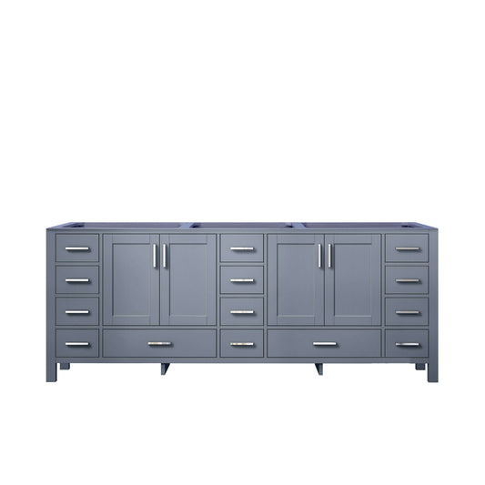 Jacques 84" Dark Grey Vanity Cabinet Only - LJ342284DB00000