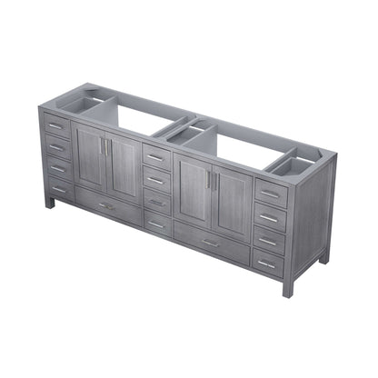 Jacques 84" Distressed Grey Vanity Cabinet Only - LJ342284DD00000