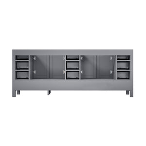 Jacques 84" Distressed Grey Vanity Cabinet Only - LJ342284DD00000