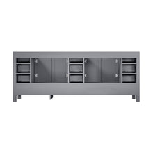 Load image into Gallery viewer, Jacques 84&quot; Distressed Grey Double Vanity, no Top and 34&quot; Mirrors - LJ342284DD00M34