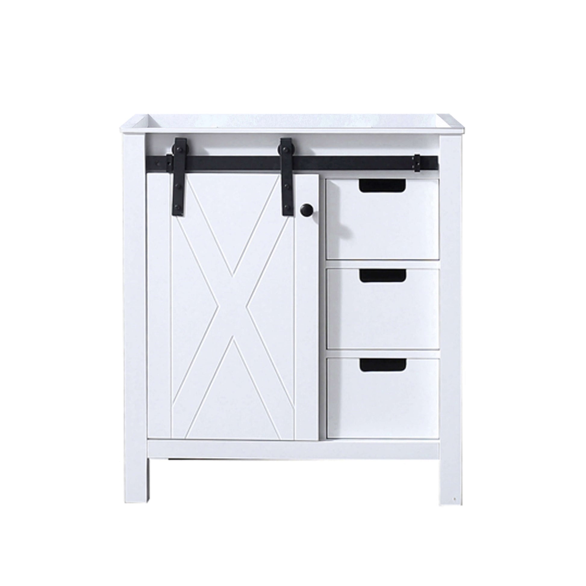 Marsyas 30" White Vanity Cabinet Only - LM342230SA00000