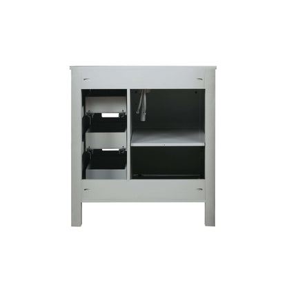 Marsyas 30" Ash Grey Single Vanity Cabinet Only - LM342230SH00000