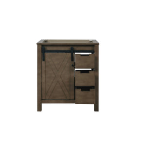 Marsyas 30" Rustic Brown Single Vanity Cabinet Only - LM342230SK00000