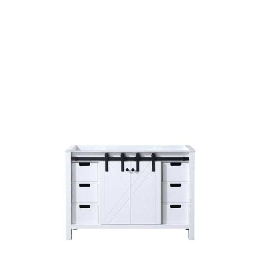 Marsyas 48" White Single Vanity Cabinet Only - LM342248SA00000