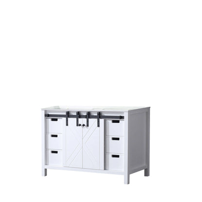 Marsyas 48" White Single Vanity Cabinet Only - LM342248SA00000