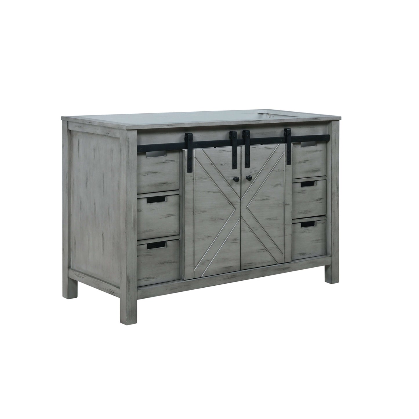 Marsyas 48" Ash Grey Single Vanity Cabinet Only - LM342248SH00000