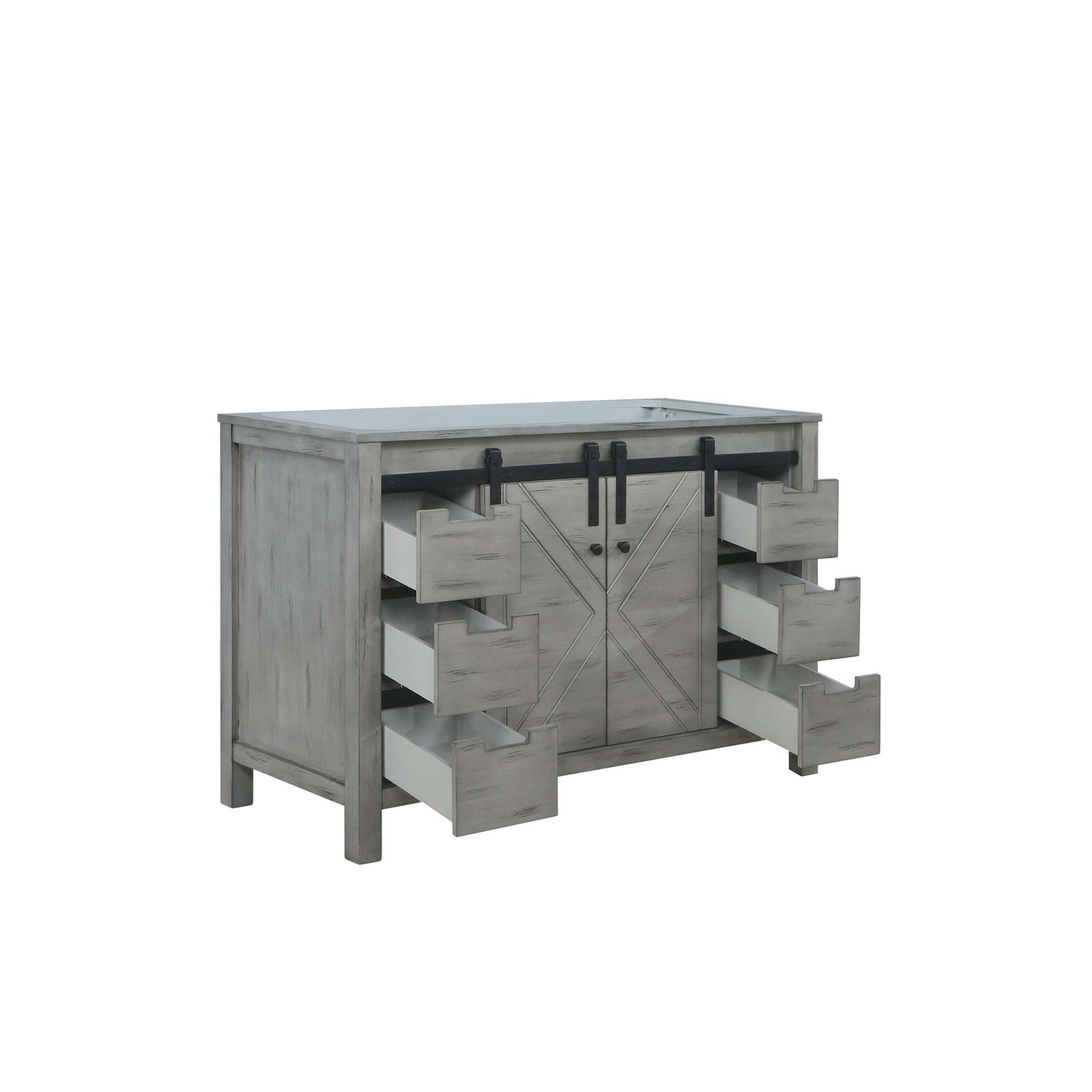 Marsyas 48" Ash Grey Single Vanity Cabinet Only - LM342248SH00000