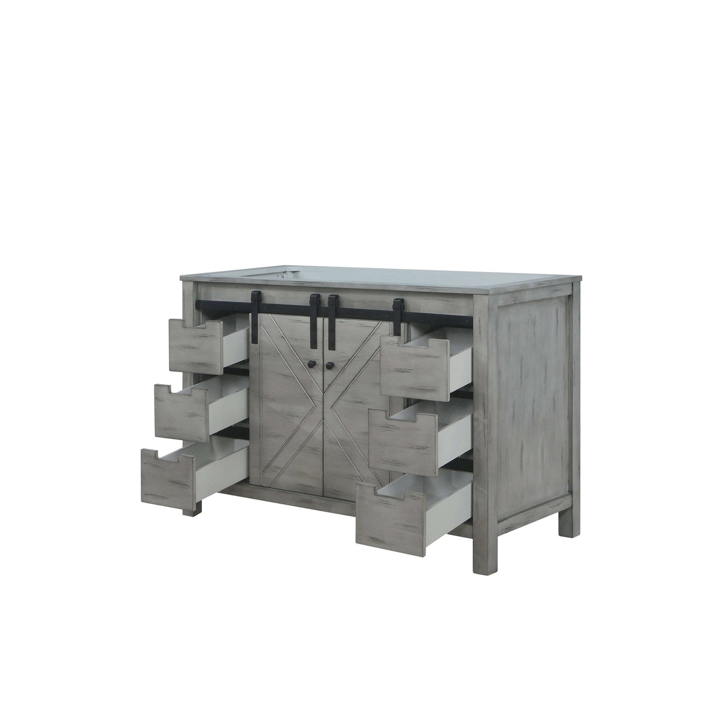 Marsyas 48" Ash Grey Single Vanity Cabinet Only - LM342248SH00000