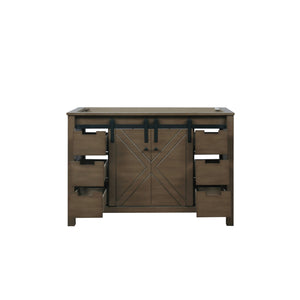 Marsyas 48" Rustic Brown Single Vanity Cabinet Only - LM342248SK00000