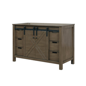 Marsyas 48" Rustic Brown Single Vanity Cabinet Only - LM342248SK00000