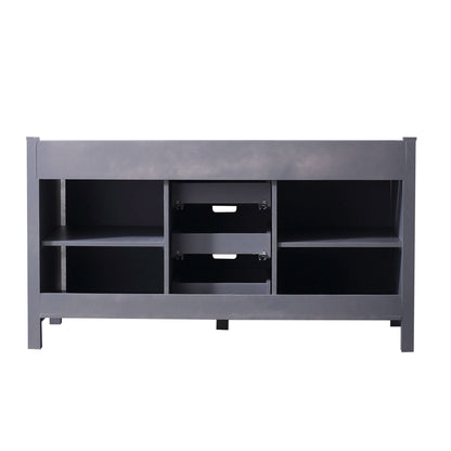 Marsyas 60" Dark Grey Double Vanity Cabinet Only - LM342260DB00000