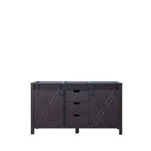 Marsyas 60" Brown Double Vanity Cabinet Only - LM342260DC00000
