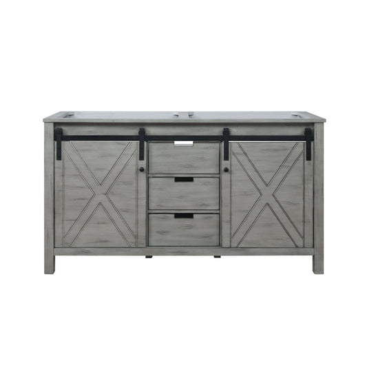 Marsyas 60" Ash Grey Double Vanity Cabinet Only - LM342260DH00000