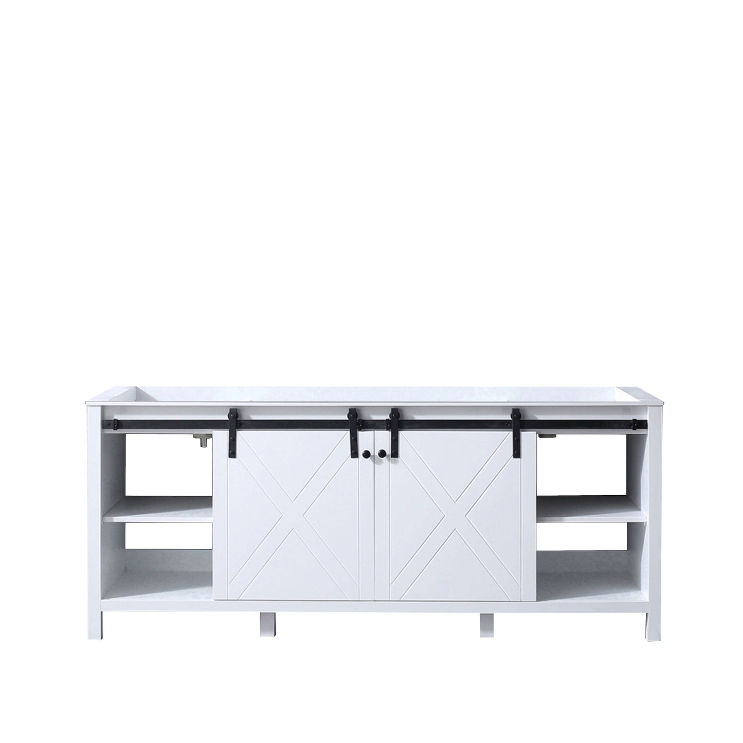 Marsyas 80" White Vanity Double Cabinet Only - LM342280DA00000