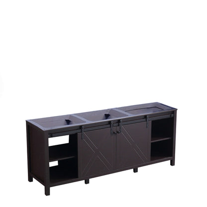 Marsyas 80" Brown Double Vanity Cabinet Only - LM342280DC00000