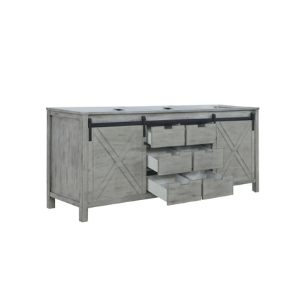 Marsyas 80" Ash Grey Double Vanity Cabinet Only - LM342280DH00000