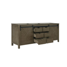Load image into Gallery viewer, Marsyas 80&quot; Rustic Brown Double Vanity Cabinet Only - LM342280DK00000