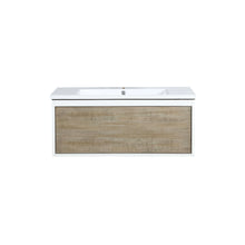 Load image into Gallery viewer, Scopi 36&quot; Rustic Acacia Bathroom Single Vanity and Acrylic Composite Top with Integrated Sink - LSC36SRAOS000