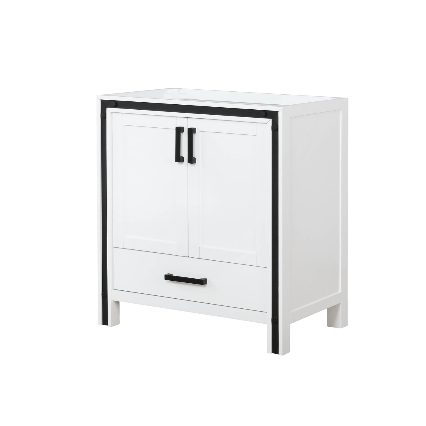 Ziva 30" White Vanity Cabinet Only - LZV352230SA00000