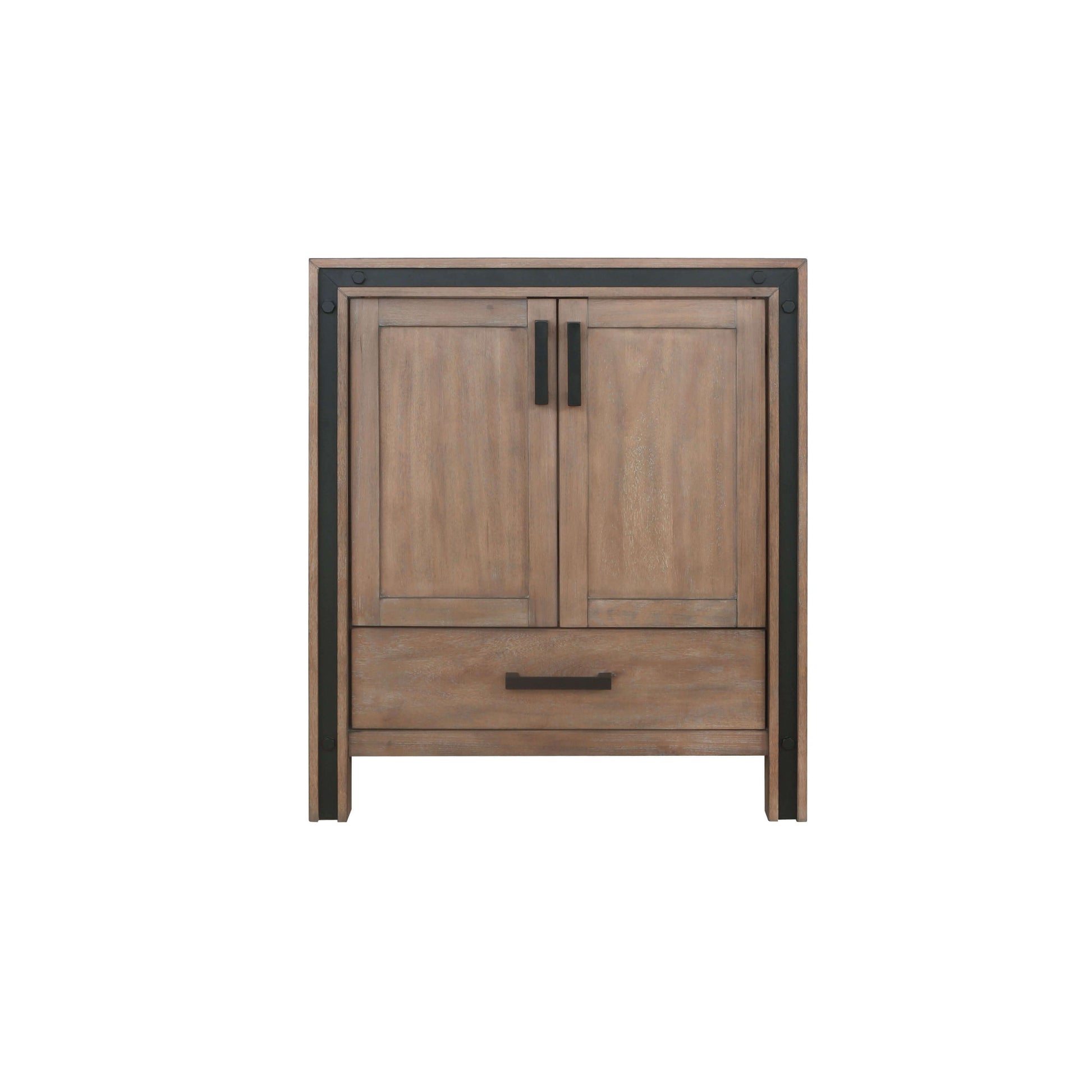 Ziva 30" Rustic Barnwood Single Vanity Cabinet Only - LZV352230SN00000